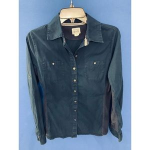 Navy blue converse long sleeve shirt